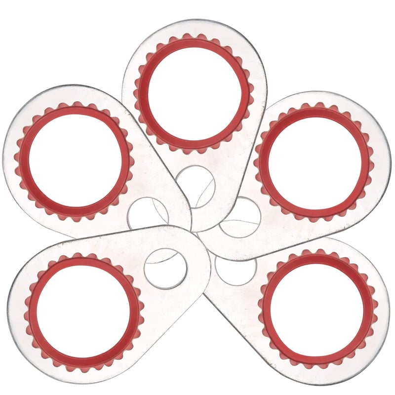 BUSY-CORNER A/C System Compressor Gasket Seals Air Conditioning Compressor Port Seal Washer Kit 60 Pieces Gasket Bonded Seal Assortment - Image 5